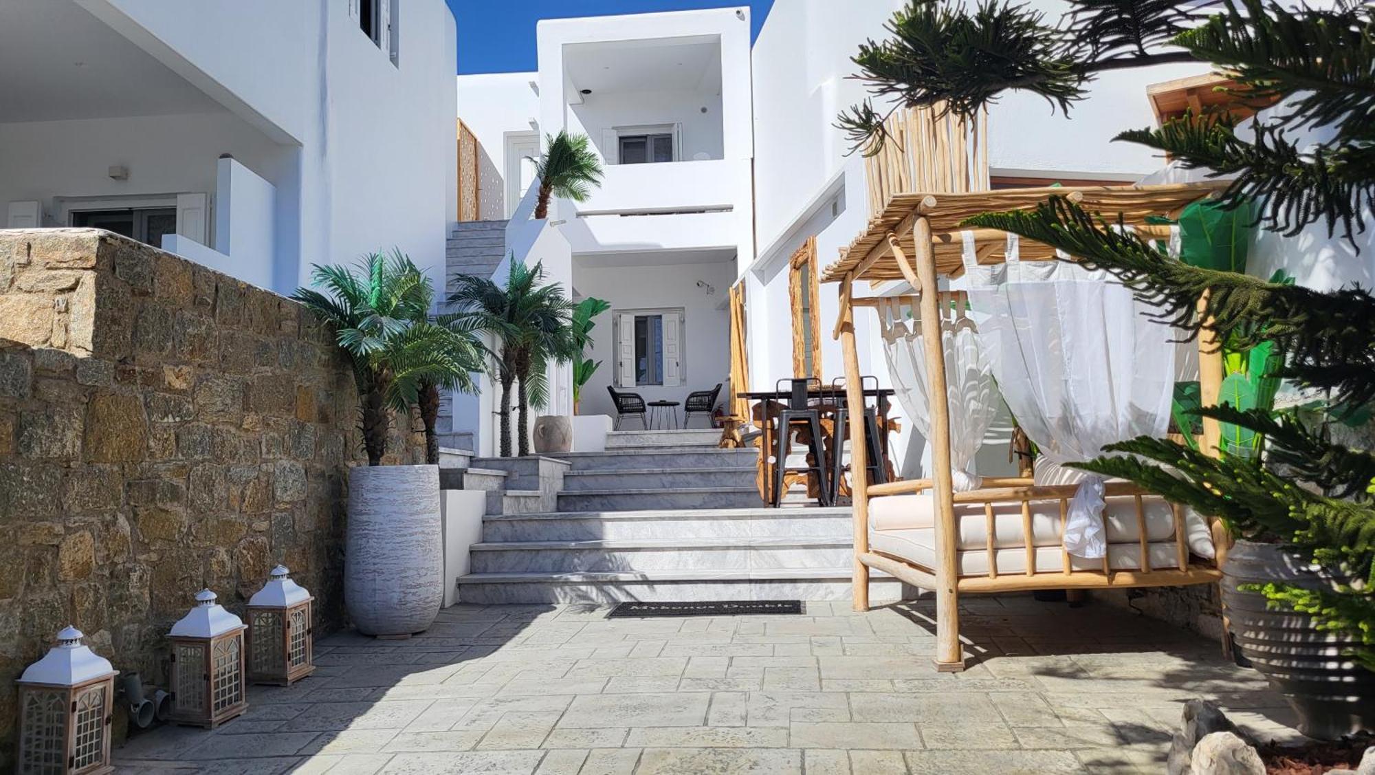 Mykonos Double Luxury Mini Suites - Adults Only Áno Merá Exterior foto